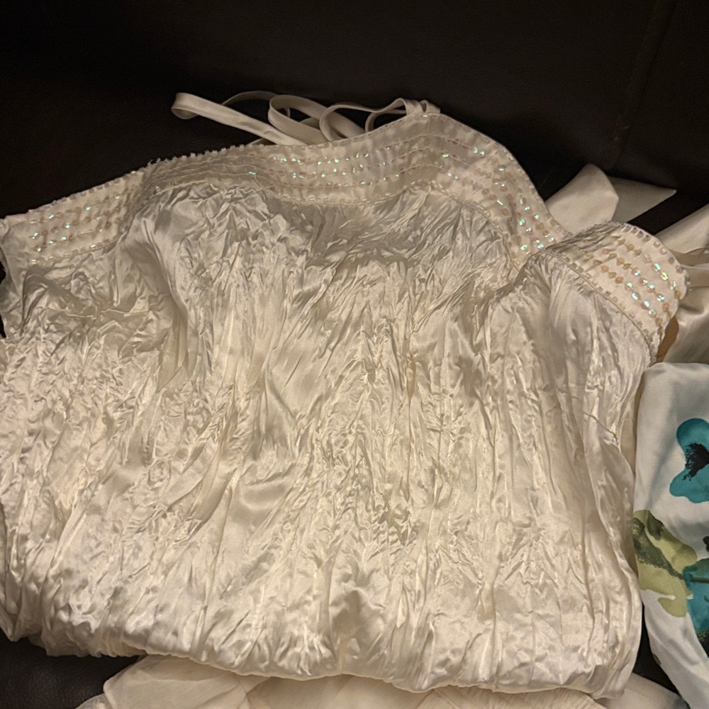 Abercrombie & Fitch Cream Blouse